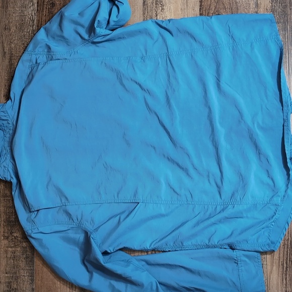 L.L. Bean Fishing Shirt Nylon Sun Smart UV Protection UPF 50+ Size Large-Tall - Picture 5 of 9